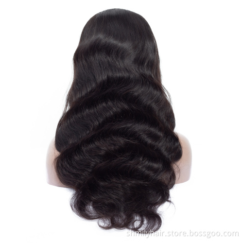 Cheap Raw Indian Hair Body Wave Swiss Lace Wig Bleached Knots,360 Lace Frontal Wig For Black Women,360 Human Hair Lace Front Wig